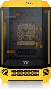 Thermaltake The Tower 300, Tower-Gehäuse dunkelgelb, Tempered Glass - Bild 1 von 1
