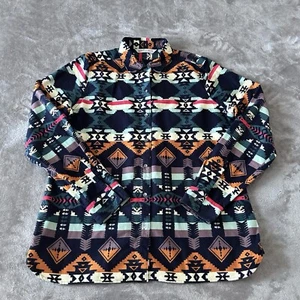 Woolrich Long Sleeve Button Shirt Women's Size Large Aztec Tribal Print - Picture 1 of 8