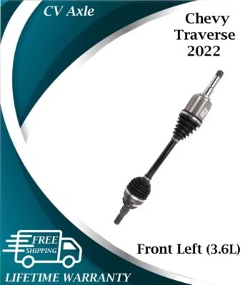 GM GENUINE OEM Front Left CV Axle For 2022 Chevy 3.6L Traverse Lifetime Warranty — 第 1/4 张图片