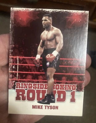 2010 Ringside Boxing Round 1 One Red Parallel Variation #37 "Iron" Mike Tyson - Image 1 of 4