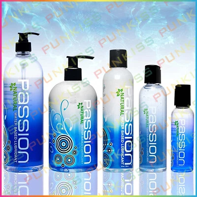 Passion Natural Water Based Lubricant💋Toy & Condom Compatible Lube Gel - Imagem 1 de 4