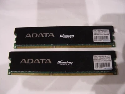 COMPUTER MEMORY - ADATA DDR3 1600G(9) 1.55V-1.75V AX3U1600GB2G9-2G - Image 1 of 4