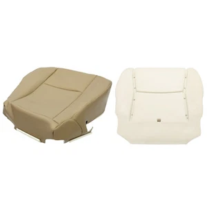 Tan Driver Bottom Seat Cover & Foam Cushion For Toyota Tundra 2000-2004 - Picture 1 of 11