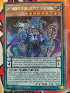 MYTHISCHES UNGEHEUER MEISTER-CEREBRUM - EXFO-DE027 Secret Rare / 1. Auflage NM - Bild 1 von 2