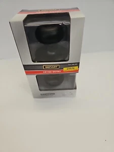 DEFIANT HARTFORD Keyed Entry Door Knob Matte Black 1007-789-930 Level 3 Security - Picture 1 of 6