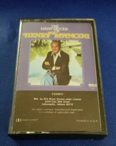 Henry Mancini & Orchestra: The Many Moods of Henry Mancini Cassette Tape  - Picture 1 of 7