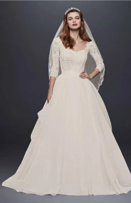 vestido de novia oleg cassini Foto 1 de 4