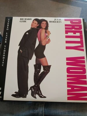 Pretty Woman Laserdisc LD Julia Roberts Richard Gere Extended Play VG Condition  - Image 1 of 4