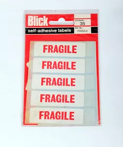 Blick Labels FRAGILE Pack 35 - Picture 1 of 1