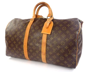Auth LOUIS VUITTON Keepall Bandouliere 45 Monogram Canvas Duffel Bag #59781 - Picture 1 of 14
