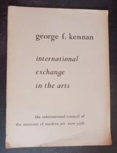 George F. Kennan International Exchange in the Arts Museum Modern Art NY 1955 - Picture 1 of 5