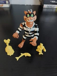 Figura ladrón gato rascador TMNT 1993 auténtica tortugas ninja 3/4 accesorios Jailbird - Imagen 1 de 11