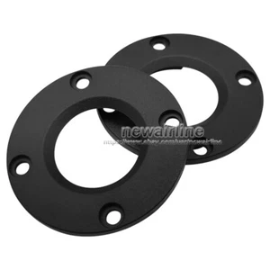 2 pz Tweeter Altoparlante OD52 mm Pannello Copertura Cerchio Decorativo Piastra Fissa 25 mm Foro - Foto 1 di 7