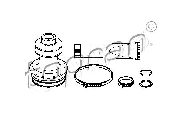 Eje delantero eje de transmisión kit de arranque CV para Ford Courier Fiesta Hatchback 1995- Foto 1 de 1