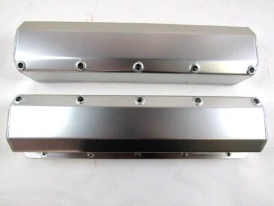 Oldsmobile V8 350, 400, 425, 455 Juego de Cubierta de Válvula de Aluminio Fabricado Plata Ano Foto 1 de 4