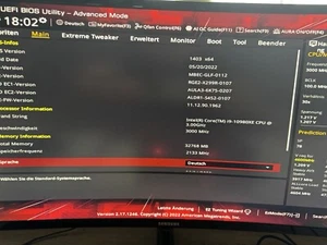 ASUS ROG Rampage VI Extreme Encore Mainboard Intel i9-10980XE ,32 GB Ohne KUHLER - Bild 1 von 8
