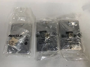"3" NOS Suttle Modular Telephone Jack Metal Wall Phone Hanger Plate Mount (A6) - Picture 1 of 7