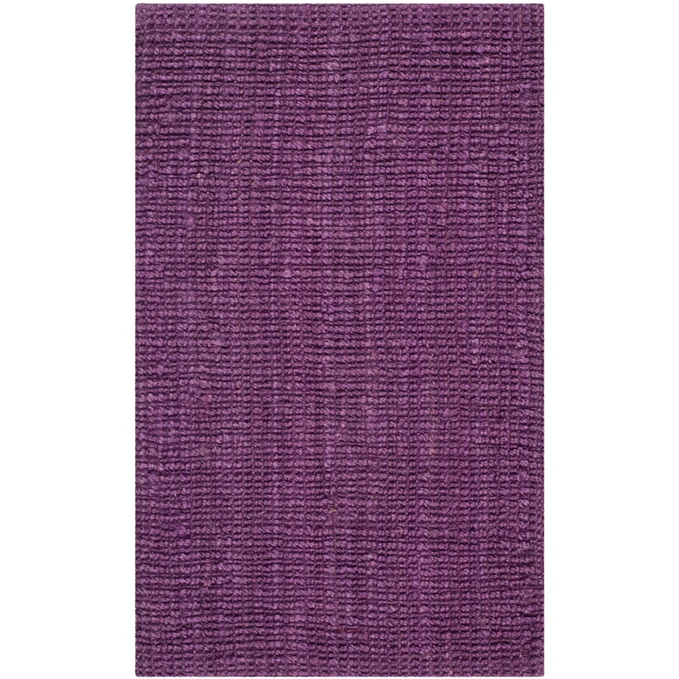 Alfombra púrpura tejida a mano SAFAVIEH fibra natural NF447B Foto 1 de 4