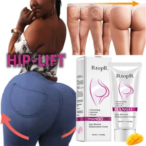 Natural Hip Lift Up Cream Butt Buttock Booty Enhancer Bigger Enlargement Massage - Picture 1 of 27