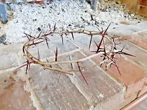 REAL Handmade Jesus Crown of Thorns - Lent, Good Friday, Passiontide, Easter - Picture 1 of 6