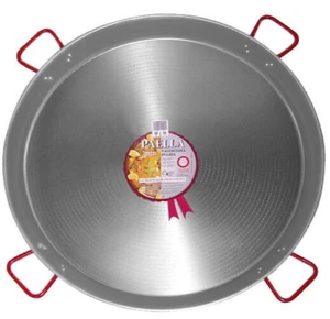 115cm PAELLA PAN, SPANISH TRADITIONAL POLISHED STEEL PROFESSIONAL & CATERING - Picture 1 of 2
