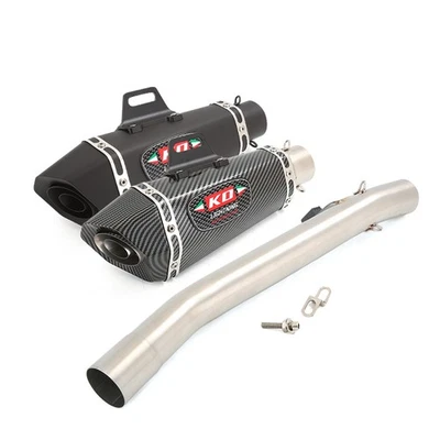 Silenciador de tubo de enlace medio sistema de escape para Suzuki Bandit 600 GSF600 1250 1995-2006 Foto 1 de 4