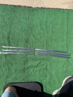 1946 1947 1948 Ford trunk stainless trim pieces 46 47 48 - Imagem 1 de 4