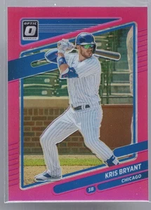 * 2021 Donruss Optic - Pink #166 - KRIS BRYANT - Picture 1 of 2