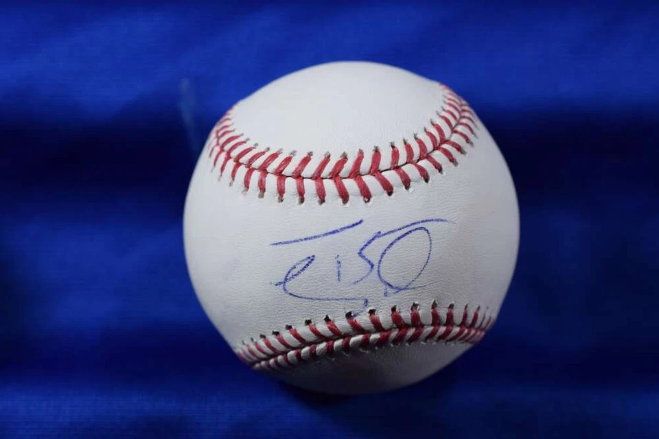 Tim Tebow PSA DNA Autograph Major League OML Signed Baseball - Image 1 of 2