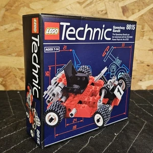 Vintage Lego Technic 8815 Speedway Bandit 2-in-1 Set 1991 - Neu in Box versiegelt gebogen - Bild 1 von 5