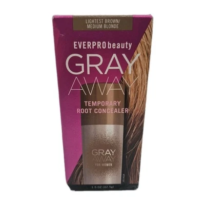 Everpro Gray Away Women's Root Touch-Up Concealer Lightest Brown/Medium Blonde - Image 1 of 2