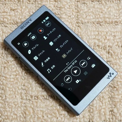 Sony Walkman NW-A45 16GB Moonlit Blue Bluetooth Hi-Res Digital Media Player - Image 1 of 4