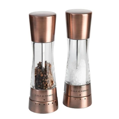 Cole  Mason Derwent Salt and Pepper Grinder Set - Refillable Salt  Pepper Gri... - Image 1 of 4