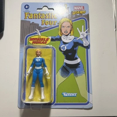 Figura de acción Invisible Woman Fantastic Four 4" Kenner Marvel Legends NUEVO Foto 1 de 4