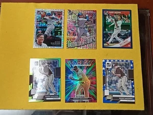 MANNY MACHADO SP Lot 2018-22 Optic Lime,Independence Day, Blue Foil ,Mojo & More - Picture 1 of 14