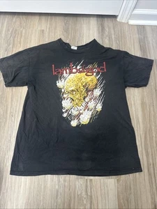 Lamb of God 2018 Band Tour T-shirt Mens Double-sided Black Xl - Picture 1 of 4