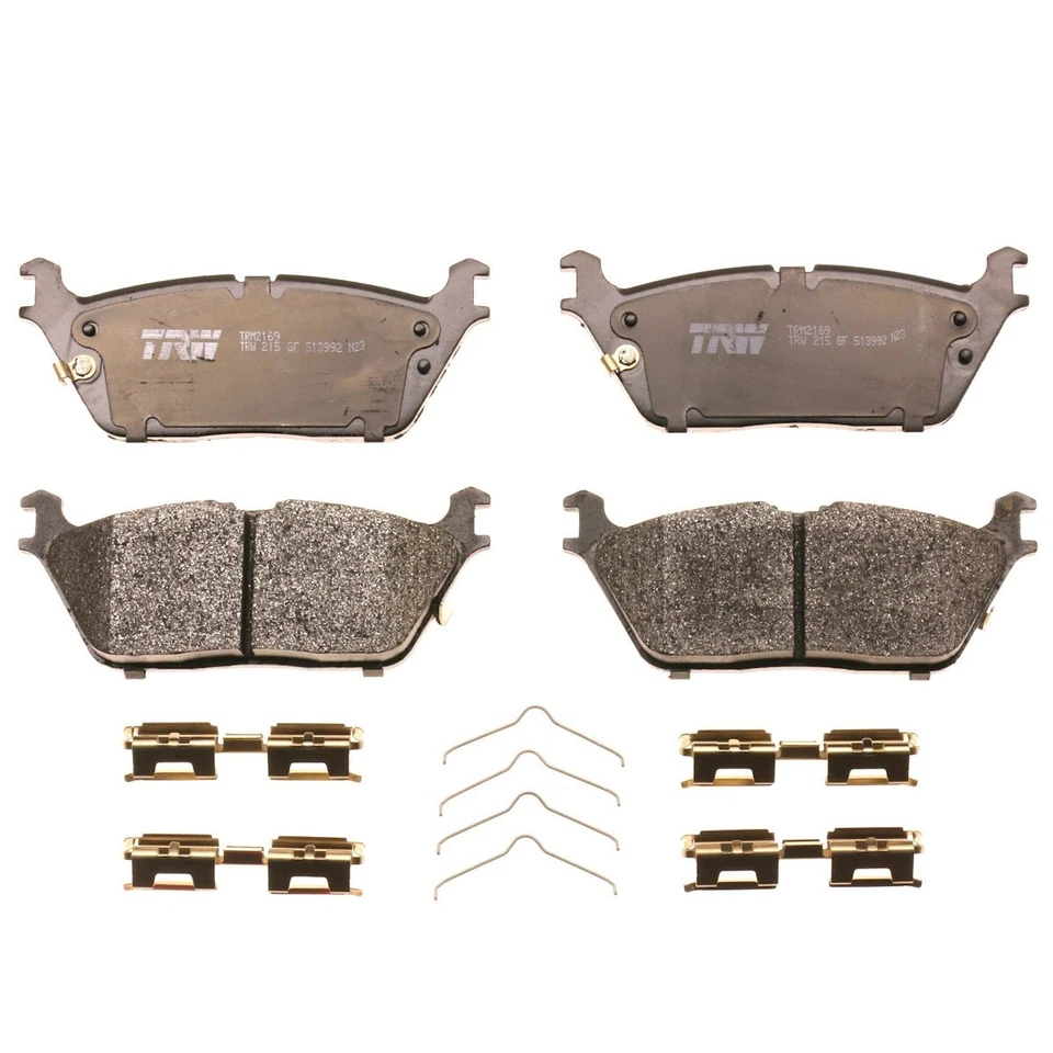 Juego de pastillas de freno traseras de 2 ruedas TRM2169 TRW para Jeep Grand Wagoneer Ram 1500 L Foto 1 de 1