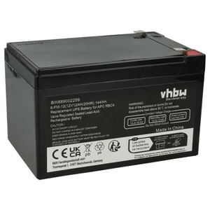 Batterie pour APC BP500JPNP BK650X06 BP650MS107 BP650IPNP BP650PNP 12Ah 12V AGM - Afbeelding 1 van 9