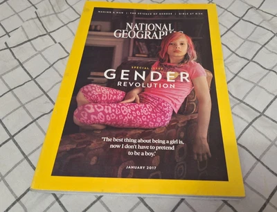 National Geographic Magazine January 2017  Gender Revolution Foto 1 de 3