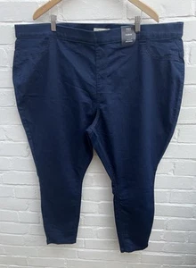 New M&S Jeggings Curve UK 28 Short L26” Dark Indigo Blue Stretch - Picture 1 of 9