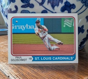 Paul Goldschmidt 2023 Topps Heritage Image Variation - Near Mint or Better - Picture 1 of 5