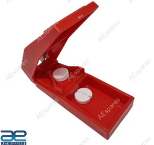 Pill Tablet Cutter Portable Pill Splitter For Small and Large Pills Cut 2 AEs - Picture 1 of 4