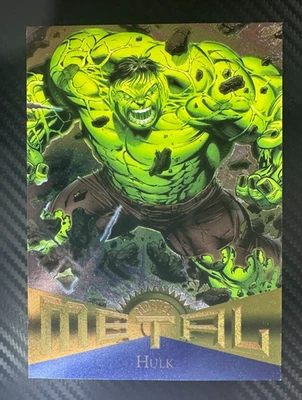 2013 Fleer Marvel Retro - Metal - HULK #11 - NM/M - Image 1 of 2