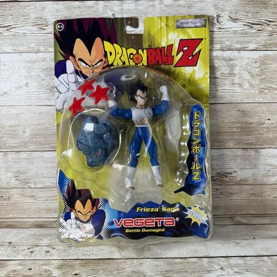 NEW 2004 Jakks Pacific Dragon Ball Z Vegeta Frieza Saga Figure Series 15 - Image 1 of 4