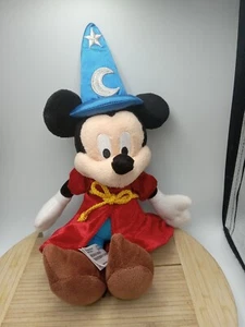 Disney Topolino Apprendista Stregone Peluche Morbido Giocattolo Fantasia Mago - Foto 1 di 10