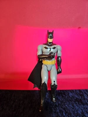 Figura Batman Posable Brazos y Piernas Excelente Estado 12" Con Capa Adjunta@Tz Foto 1 de 4