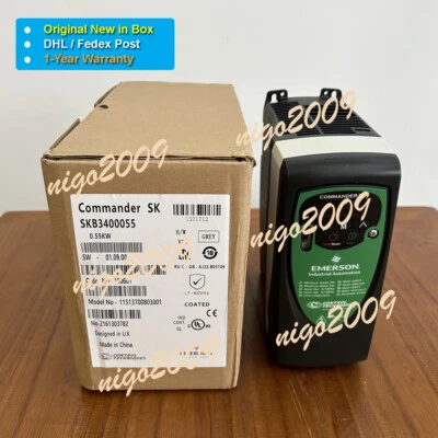 Brand New Emerson Commander SK SKB3400055 380V 0.55KW Inverter 1-Year Warranty - Image 1 of 4