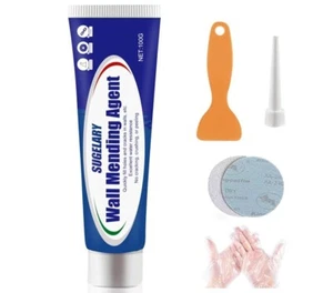 Sugelary Wall Repair Cream Kit – Quick Dry Waterproof Wall Mending Paste 250g - Picture 1 of 7