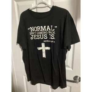 Camiseta Hombre Sin Marca Logo Espiritual XL Negra - Imagen 1 de 1