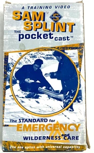 VIDEO DE ENTRENAMIENTO SAM SPLINT VHS 1997 de colección The Pocket Cast atención de emergencia - Imagen 1 de 4